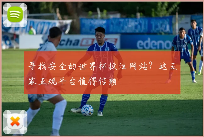 寻找安全的世界杯投注网站?这五家正规平台值得信赖